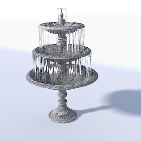 3D Warehouse Model - After using Procedural Water