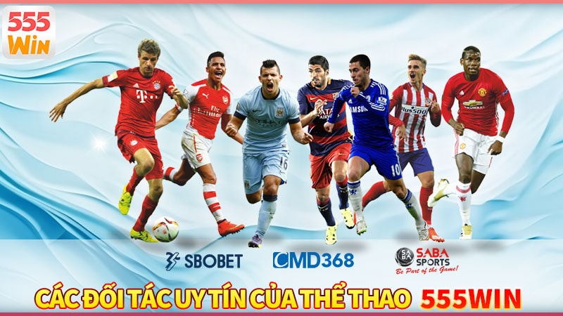 Top 5 đối tác cá cược thể thao uy tín của 555win Top 5 đối tác cá cược thể thao uy tín của 555win